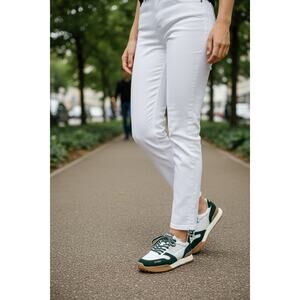 Sam Edelman Layla Sneaker Sz 5M Black Suede/white Nylon Classy Preppy Travel